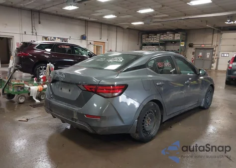 2021 Nissan Sentra S Xtronic Cvt from USA, damaged, VIN 3N1AB8BV8MY229241